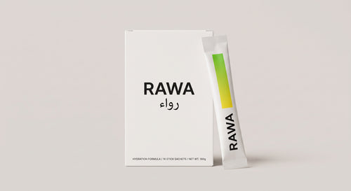 RAWA Lemon & Lime electrolyte sticks box