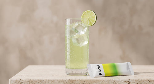 RAWA Lemon & Lime mixed in cold water